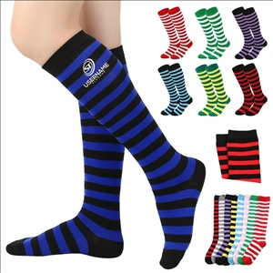 Colorful Striped Casual Dress Socks